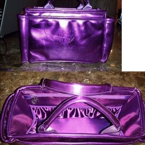 Gorgeous purple make up bag